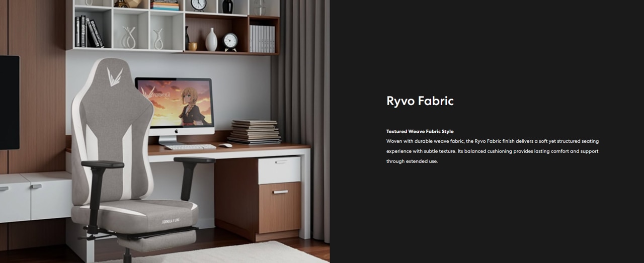 Formula V Line RYVO Plus Gaming Chair with Footrest